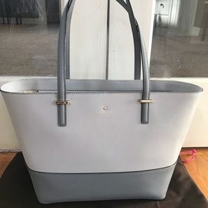 Kate spade “small Harmony” stone ice snow fog gray